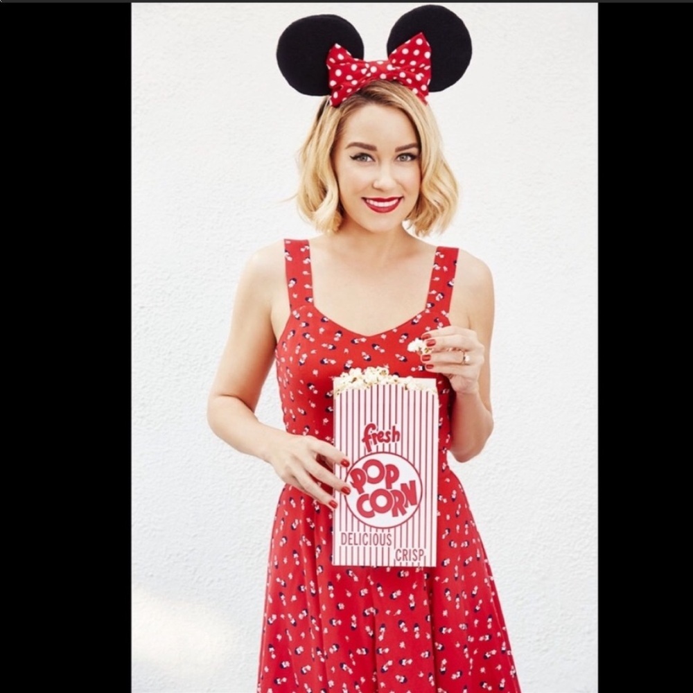 Minnie Mouse red Disney Lauren Conrad Dress